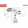 Ryobi ESS2590V Spare Parts List Type: 5133000118